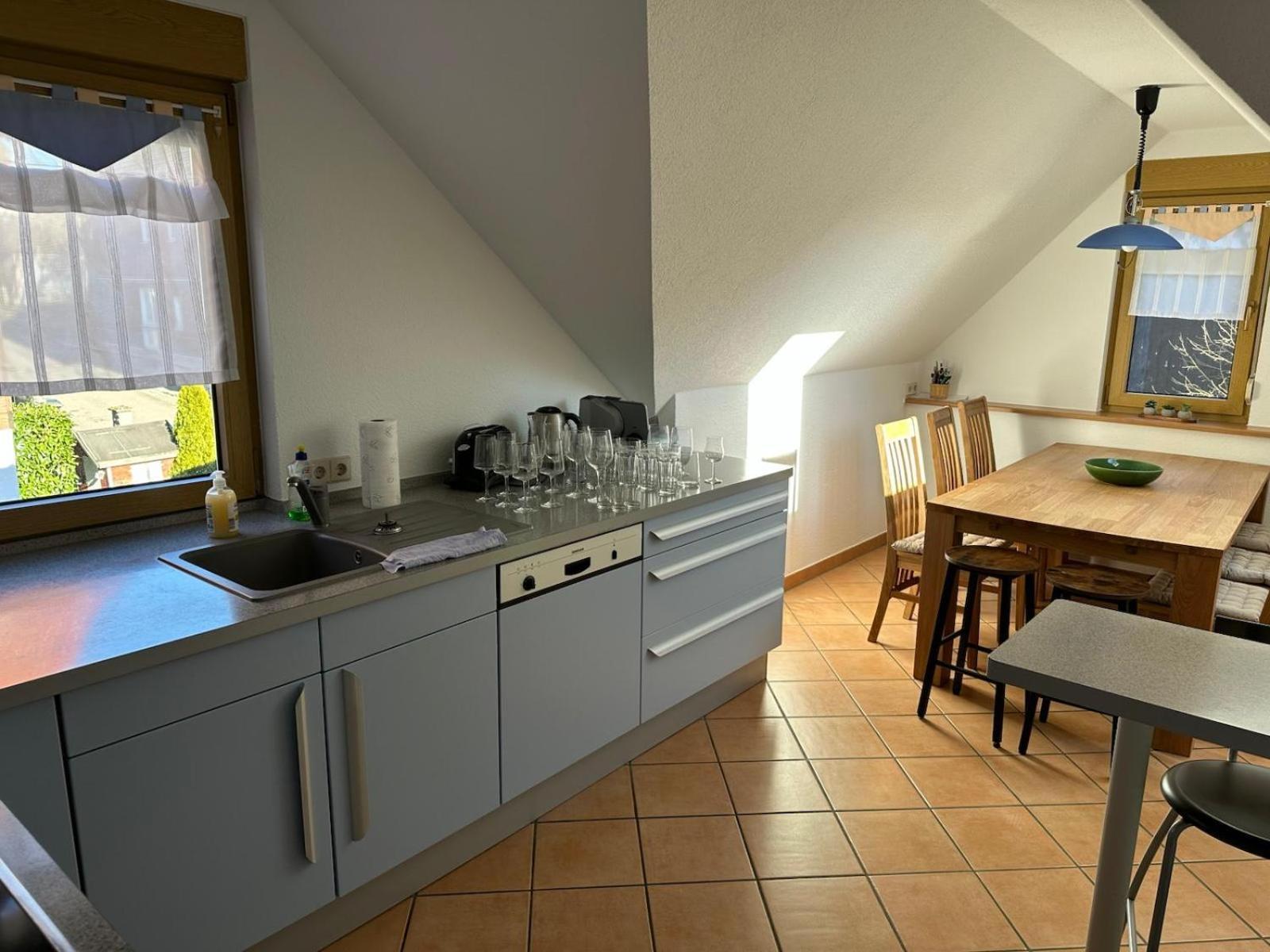 Ferienwohnung Am Muehlenwanderweg Straufhain Exterior foto